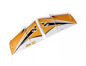 Freewing Ares 3D Yellow 90mm EDF Jet Main Wing Set   